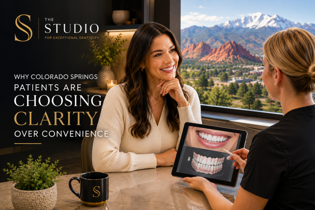 dental patients are choosing clarity over convenience